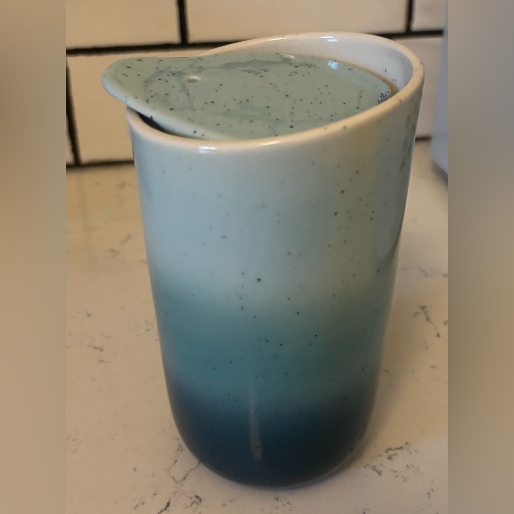 Anthropologie ombre travel mug